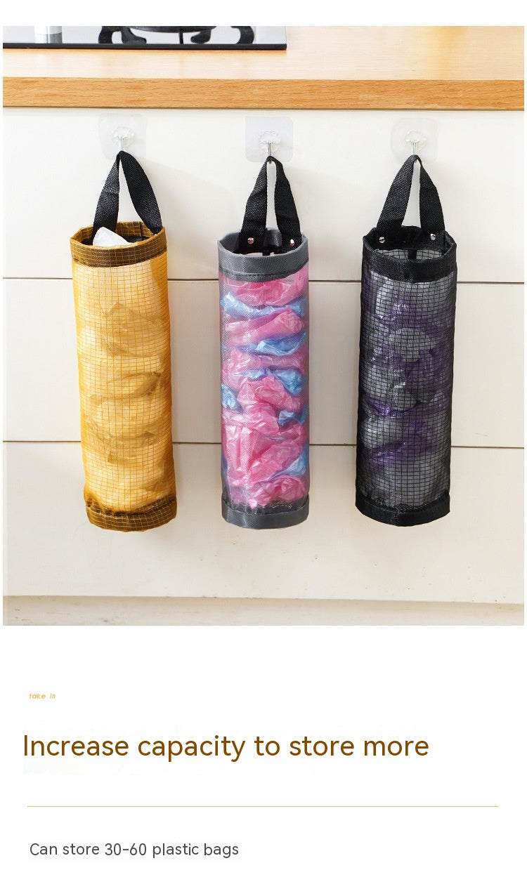 Hanging Plastic Bag Storage Bag Organize Fantastic Wall Hanging Removable